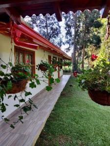 Aed väljaspool majutusasutust finca Encanto
