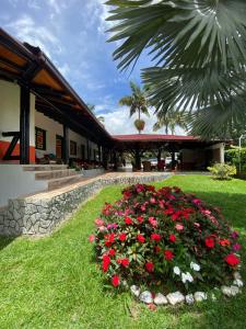 Zahrada ubytování Finca Hotel karey -Quindio