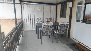 Balkon lub taras w obiekcie Mobilhome Privlaka