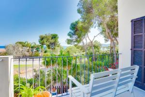 Balkón nebo terasa v ubytování Ses Alzines Apartment - Costa De Los Pinos