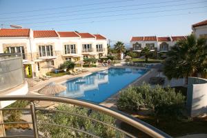 Bazén v ubytování Grapevines Villas Makrygialos nebo v jeho okolí