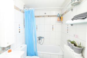 A bathroom at Luccil's Home Downtown
