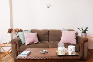 A seating area at Luccil's Home Downtown