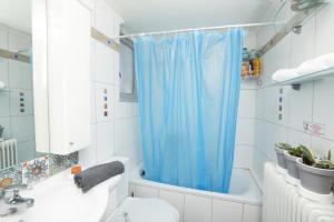 A bathroom at Luccil's Home Downtown