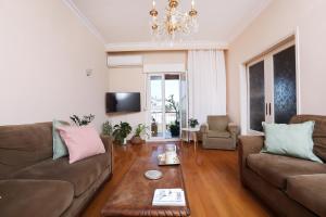 A seating area at Luccil's Home Downtown
