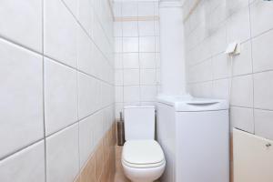 A bathroom at Luccil's Home Downtown