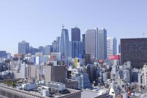 a view of a large city with tall buildings at Citadines Central Shinjuku Tokyo in Tokyo