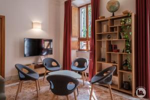 Posezení v ubytování Hotel Casa Valdese Roma