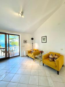 Posezení v ubytování @Hvar Island Seaside Villa (1st row at seaside)