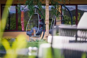 Vonkajšia záhrada v ubytovaní Seehotel Vinzenz