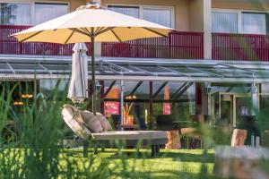 Vonkajšia záhrada v ubytovaní Seehotel Vinzenz