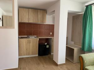 Kuchyň nebo kuchyňský kout v ubytování Centrum Wypoczynku ODYS