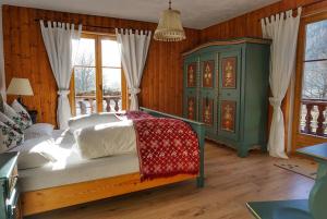 Postel nebo postele na pokoji v ubytování Hotel Schlosswirt