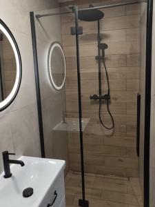 A bathroom at Two-room apartament