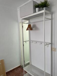 Pensión Playa emeletes ágyai egy szobában