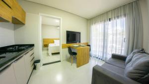 Kuchyň nebo kuchyňský kout v ubytování Viena Apart Hotel + 5 fotografií