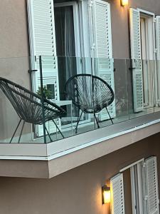 Balkón nebo terasa v ubytování Jagger House