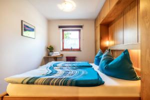 Postel nebo postele na pokoji v ubytování Appartement Weitsicht