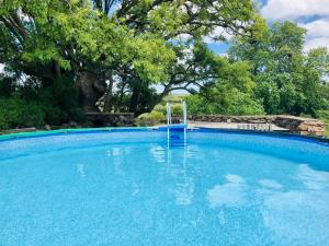 Swimmingpoolen hos eller tæt på Bungalow de campo Torero - sierras, naturaleza y relax