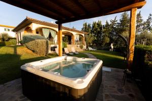 Vonkajšia záhrada v ubytovaní Agriturismo San Filippo