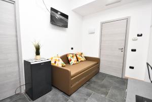 TV a/nebo společenská místnost v ubytování Hotel Crisvan