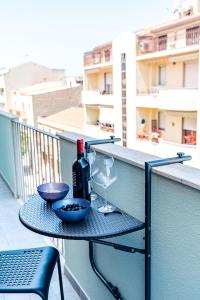 Balkón alebo terasa v ubytovaní La Senyera Apartment