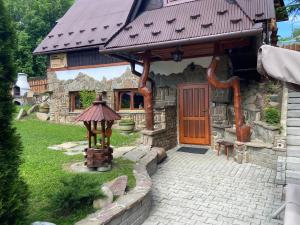 Budynek, w którym mieści się apartament
