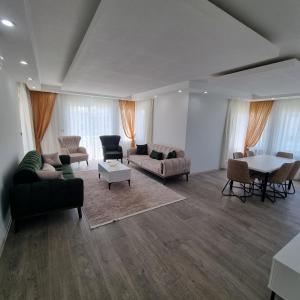 Posezení v ubytování River Park Residence Lara