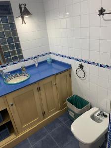 A bathroom at Apartamento a pie de playa