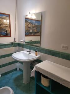Phòng tắm tại Villetta Dana