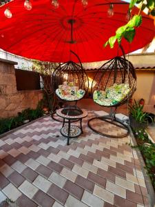 Patio nebo venkovní prostory v ubytování Apartament "3 PAPUCI"