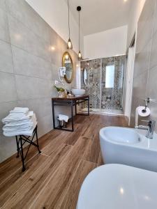 Kúpeľňa v ubytovaní Dimora Giusti