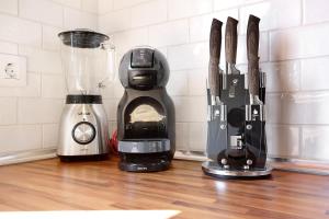 Coffee and tea making facilities at Casa Milagrito Betancuria