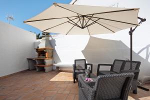 A balcony or terrace at Casa Milagrito Betancuria