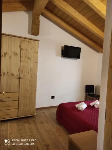 TV a/nebo společenská místnost v ubytování Orobie Holiday Apartments