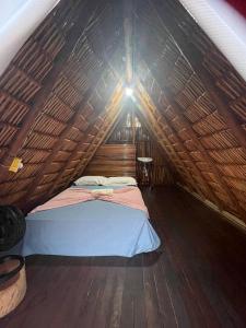 Krevet ili kreveti u jedinici u okviru objekta Cabana Camping Jalapão