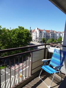 Balkón nebo terasa v ubytování GRUNWALD APARTMENTS