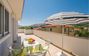 Nespecifikovaný výhled na hory nebo výhled na hory při pohledu z apartmánu