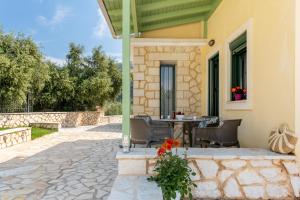 Balkón alebo terasa v ubytovaní Endless Blue Villa Lefkada