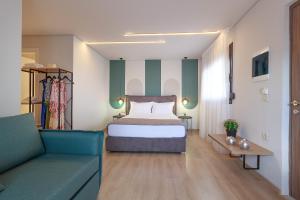 Posteľ alebo postele v izbe v ubytovaní 9 Luxury Rooms
