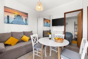 Posezení v ubytování Apartments Vilma