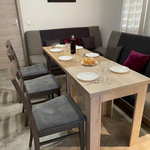 Posezení v ubytování Jeseníky Apartmán číslo 5