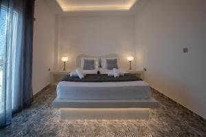 Giường trong phòng chung tại The F Suites
