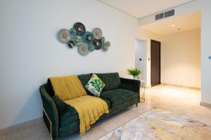 Posezení v ubytování Upscale 7 Bedroom Villa with Private Pool - Palm Jumeirah