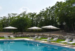 Swimming pool sa o malapit sa Bed and Breakfast Le Giale