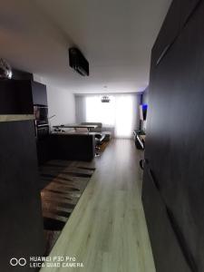 Kuchyň nebo kuchyňský kout v ubytování Apartament Mikulove