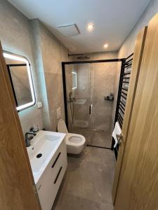 Koupelna v ubytování TATRYSTAY Brezy Luxury Apartment