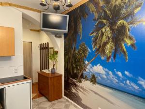 A kitchen or kitchenette at Viktoria ARTUR