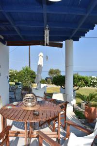 Balkón nebo terasa v ubytování Sunset Beach House Possidi