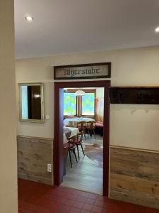 Restaurace v ubytování Weisses Rössl am See
